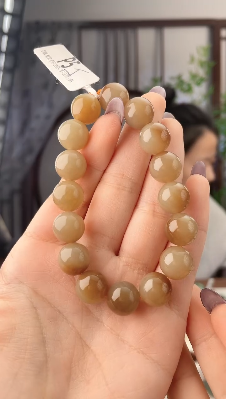 未镶嵌手串和田玉手串 无