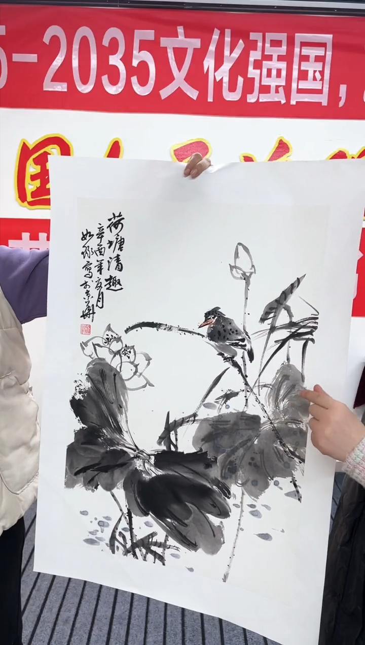 精品国画花鸟作品