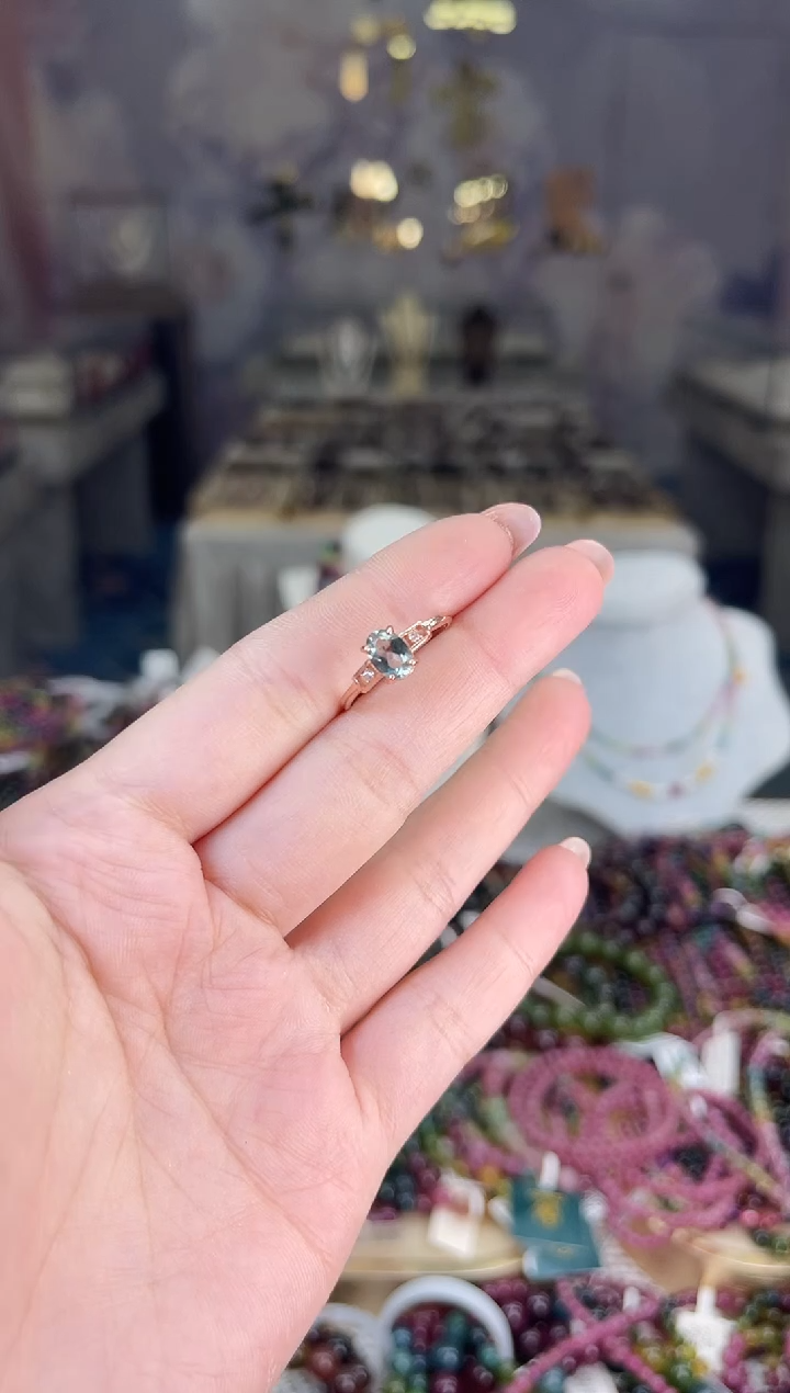 【闪购商品】碧玺/未镶嵌碧玺戒指多样性发货