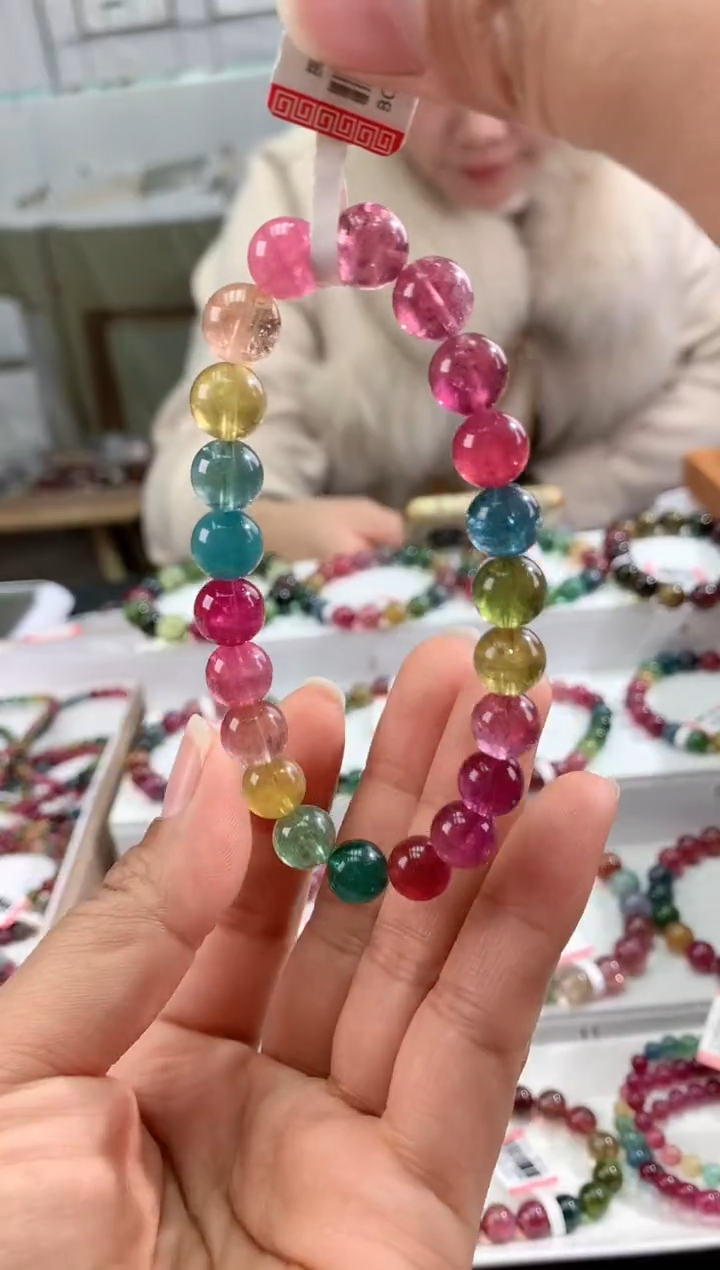 【闪购商品】碧玺手链未镶嵌多样性发一条