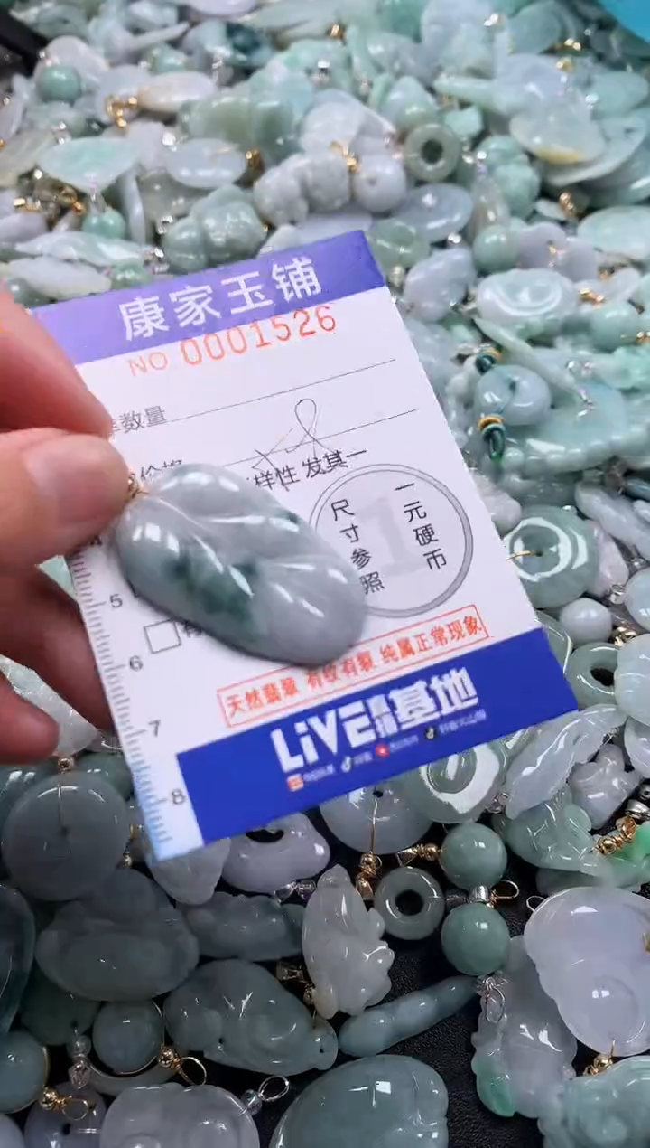 颈饰未镶嵌翡翠1526