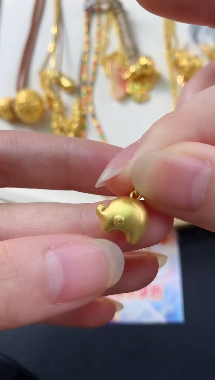 定制足金吊坠(不含链)E255|2680