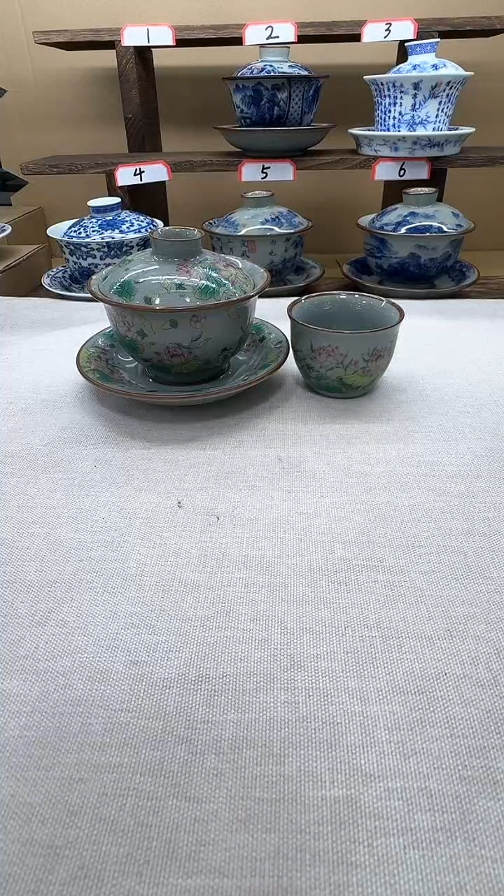 【闪购商品】景德镇制盖碗系列家用高端