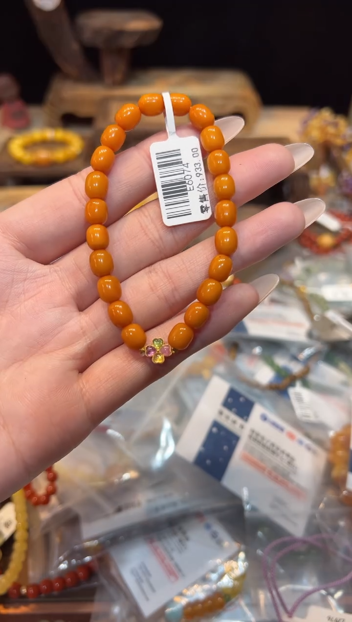 【闪购商品】琥珀手饰未镶嵌手饰@@E6074