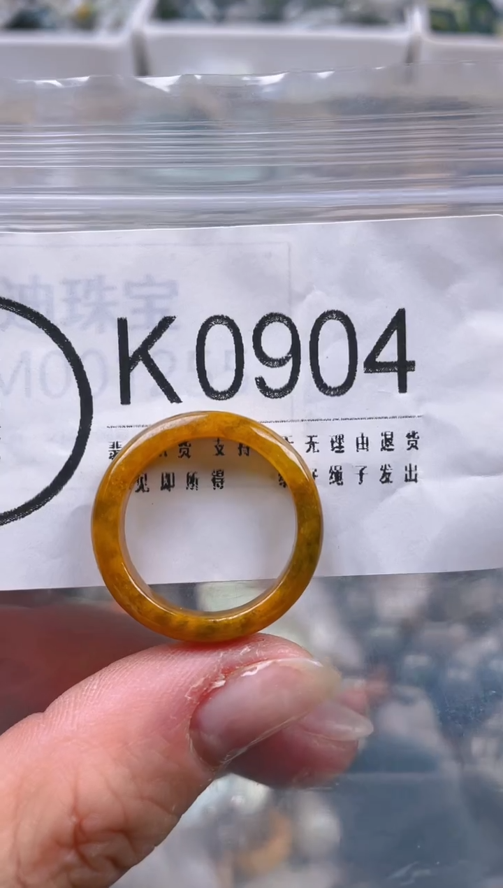 【闪购商品】翡翠颈饰未镶嵌18-19/K/翡翠A货一图一物