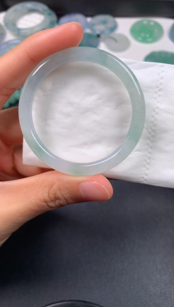 未镶嵌定制翡翠0114412525（43*4.8*5.3）