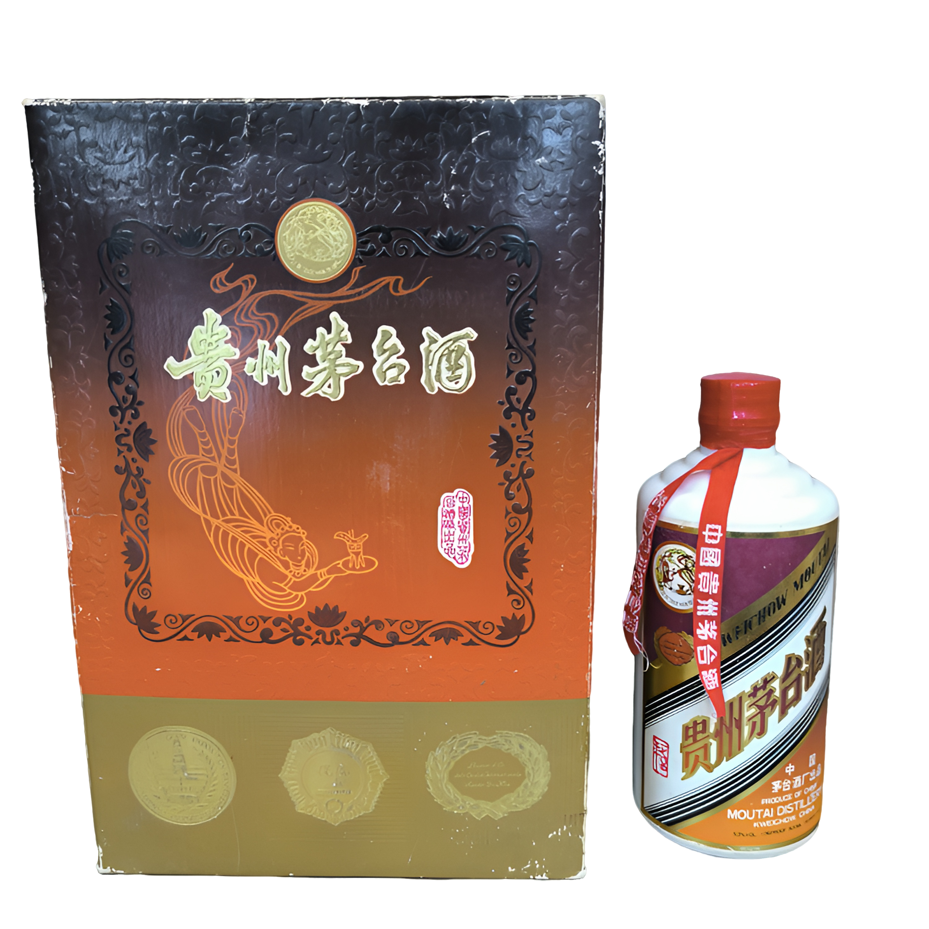 KWEICHOW MOUTAI/贵州茅台80年代 珍品1704 酱香型白酒53度500ml