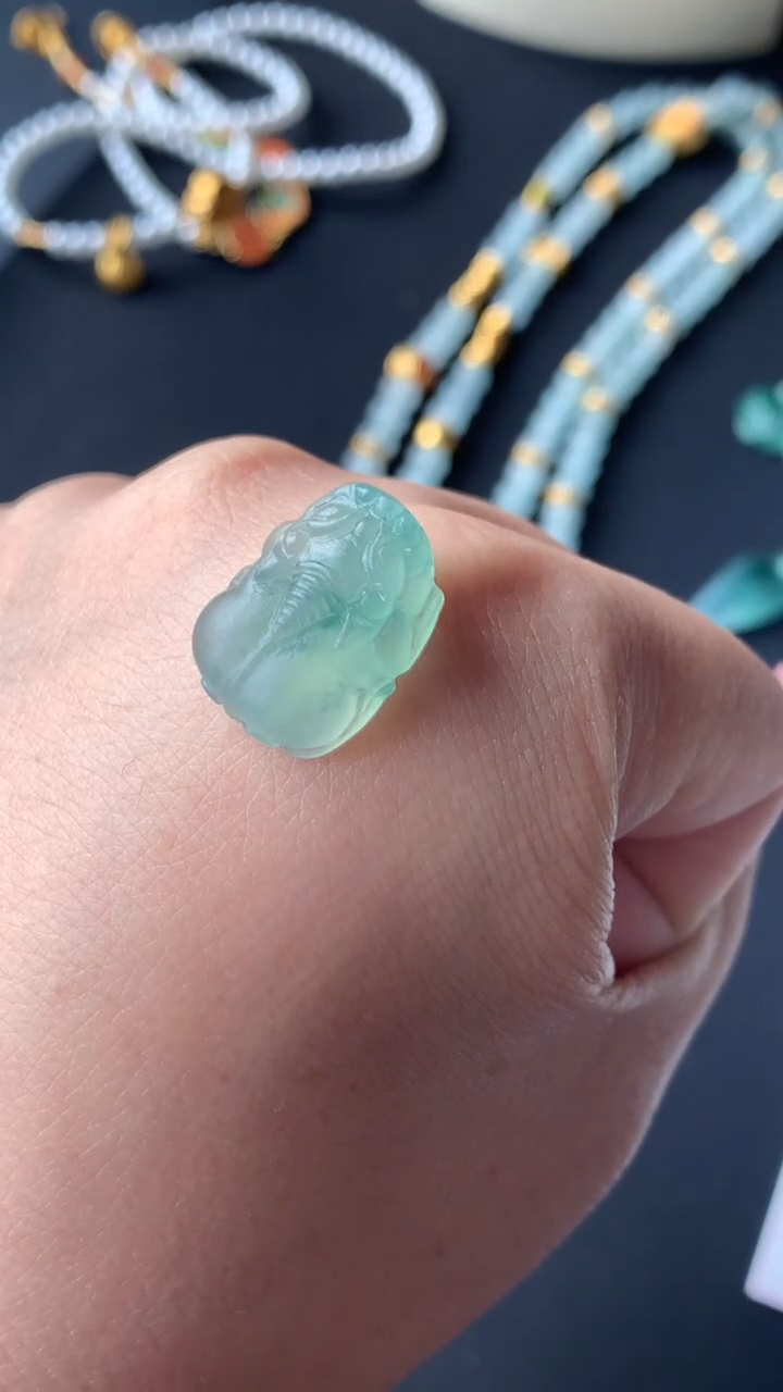 未镶嵌定制翡翠0735030562