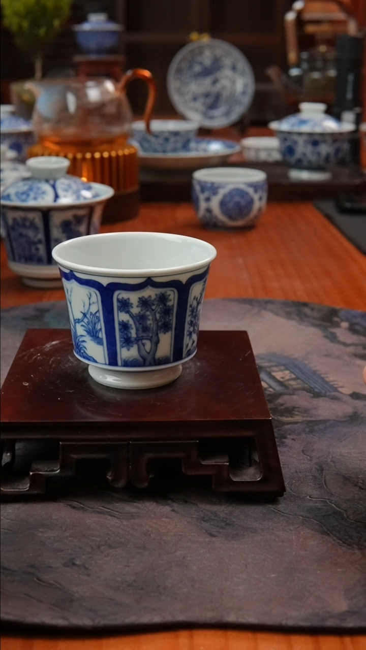 【闪购商品】景德镇镹曰陶手工手绘茶具