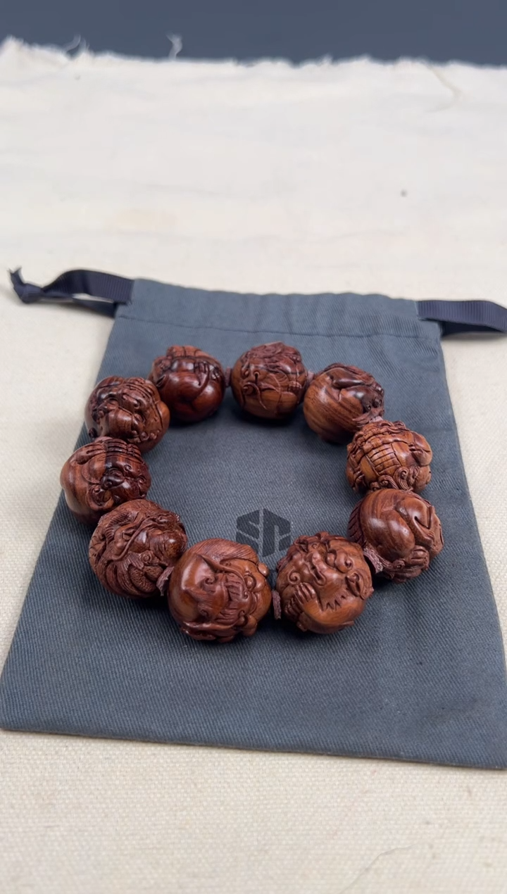 黄花梨/降香黄檀手串/手链黄花梨 2.6