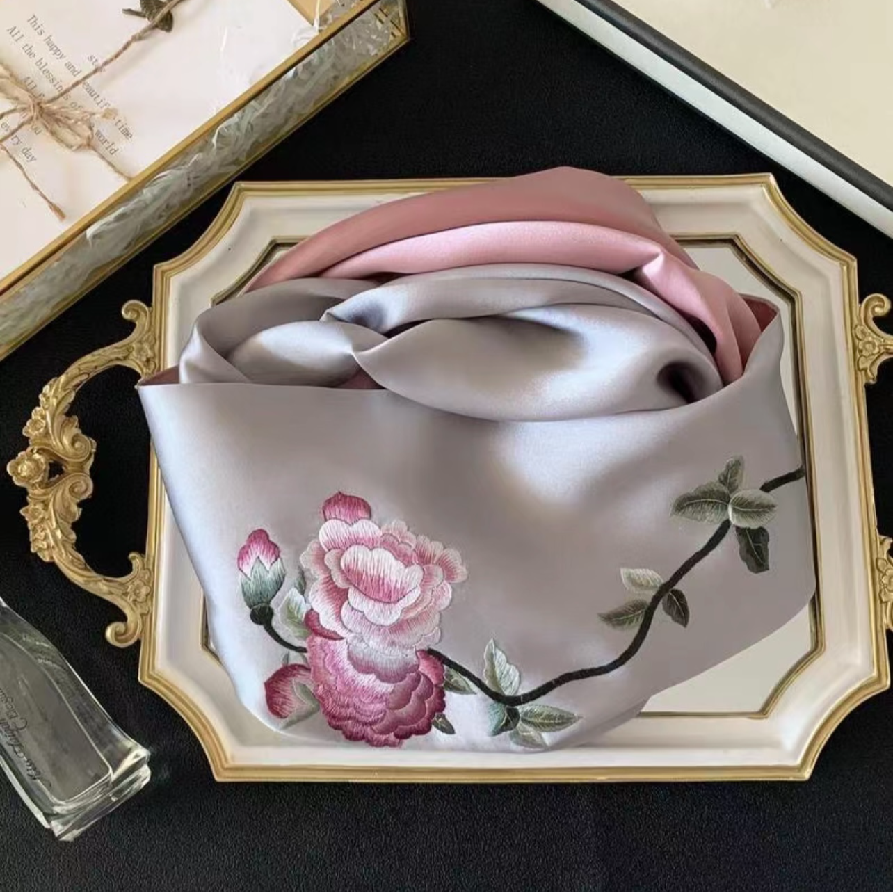 高定轻奢葫芦围巾