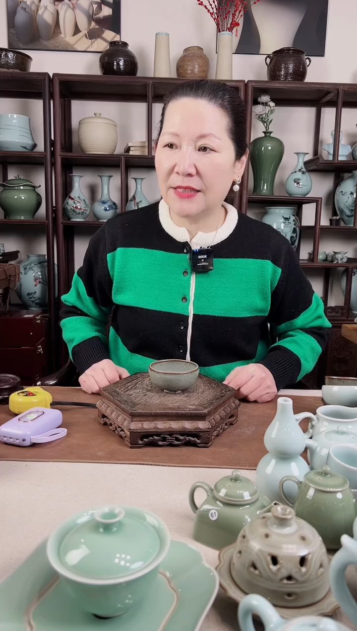 【闪购商品】杯龙窑烧 铁胎 莲花单杯