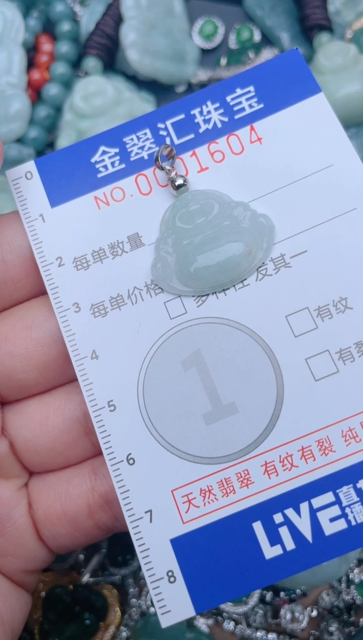 【闪购商品】翡翠颈饰未镶嵌1604........1