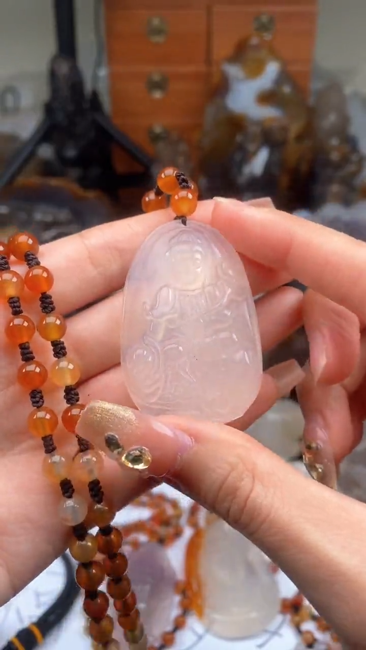 【闪购商品】玛瑙/玉髓颈饰未镶嵌AA