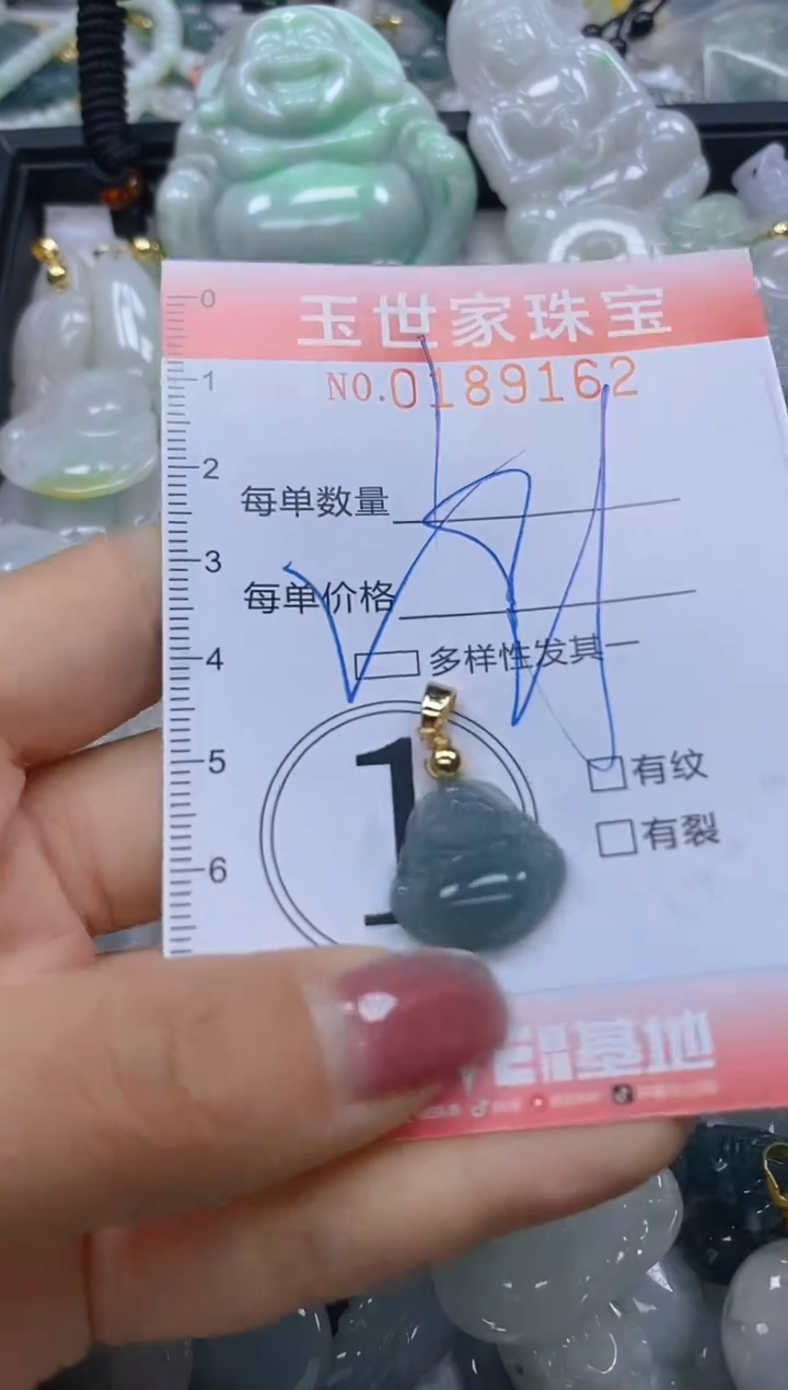 【闪购商品】翡翠颈饰未镶嵌闪购0189162多样性发其一
