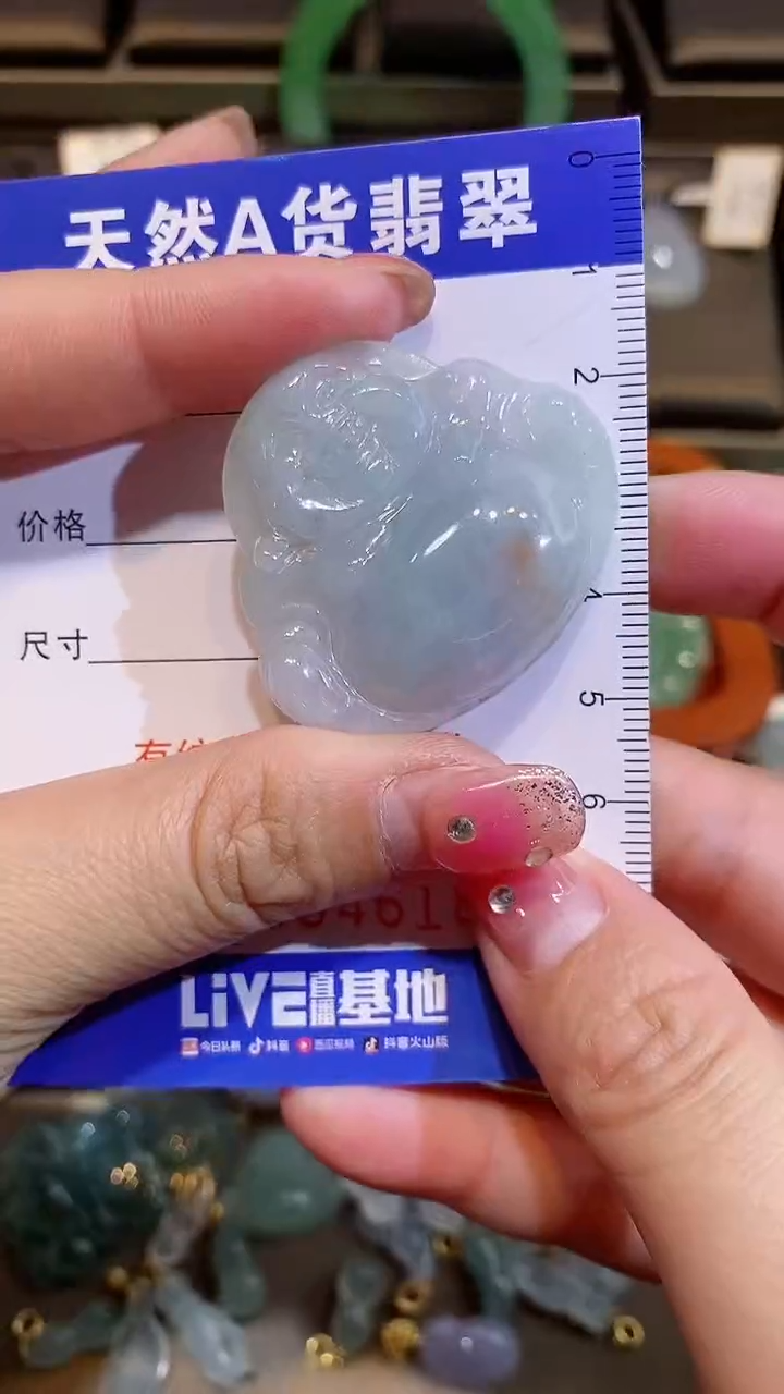 【闪购商品】翡翠颈饰未镶嵌纯天然A货翡翠一件