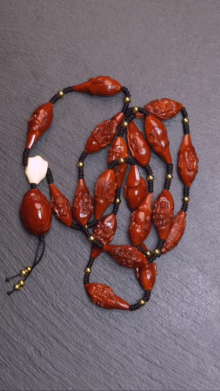 【闪购商品】橄榄核吊坠1.1+须派罗汉脖挂回血