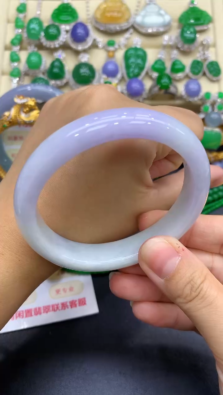 未镶嵌手镯翡翠198-中国好珍宝