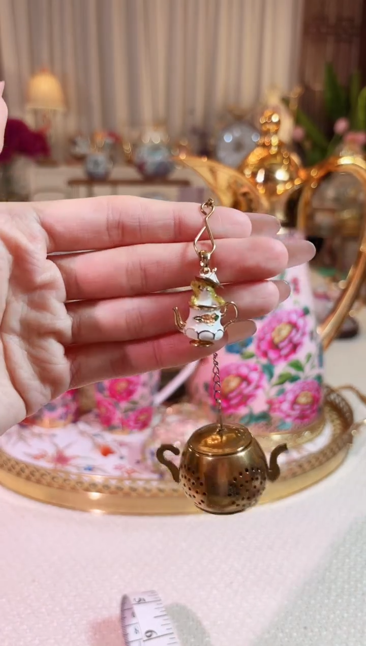 【闪购商品】瓷发财鼠-茶滤