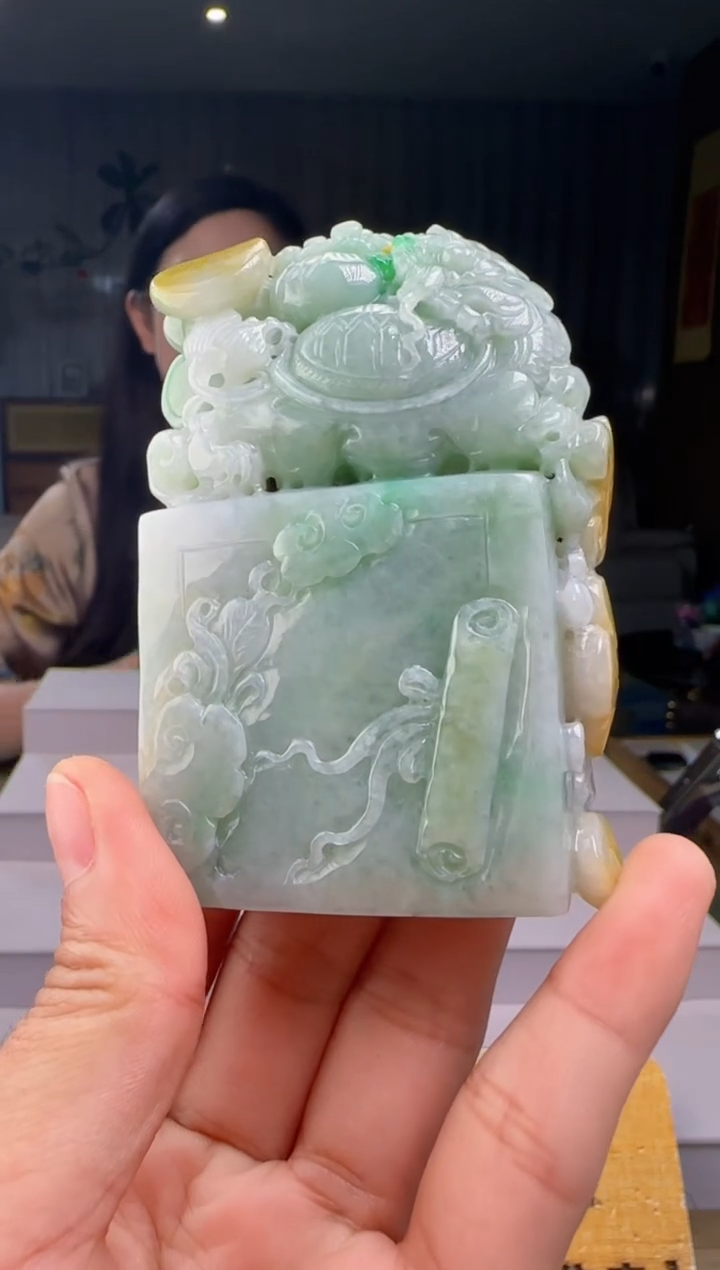 未镶嵌摆件翡翠HH@@960Q3J20438