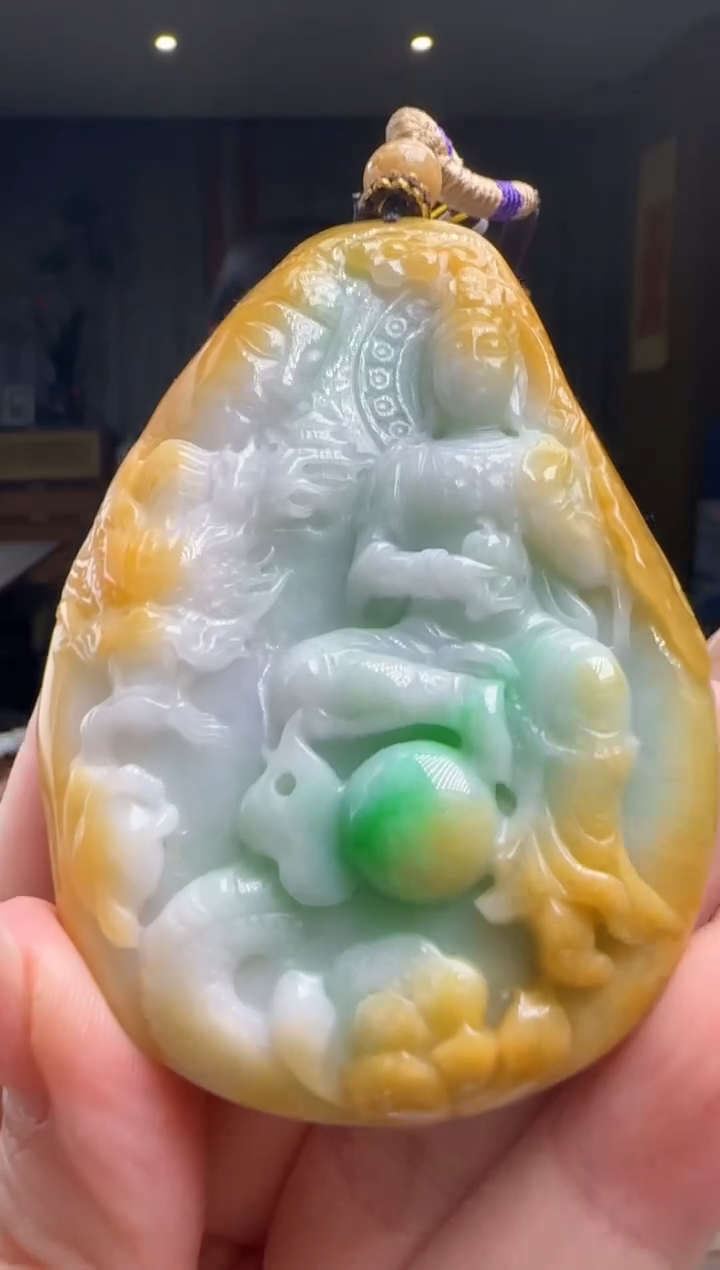 【闪购商品】翡翠颈饰未镶嵌YJ@@960Q3J13032