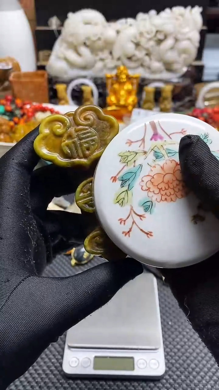 【闪购商品】瓷片瓷器瓷片 摆件1个