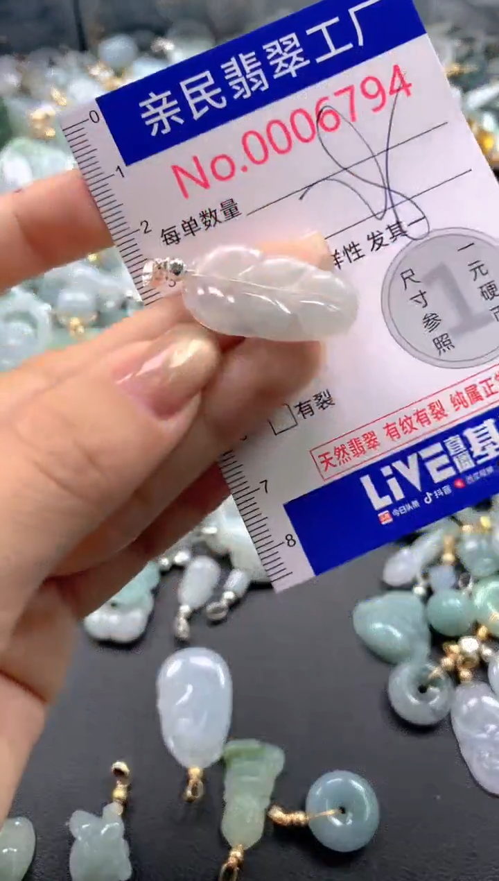 颈饰未镶嵌翡翠6794