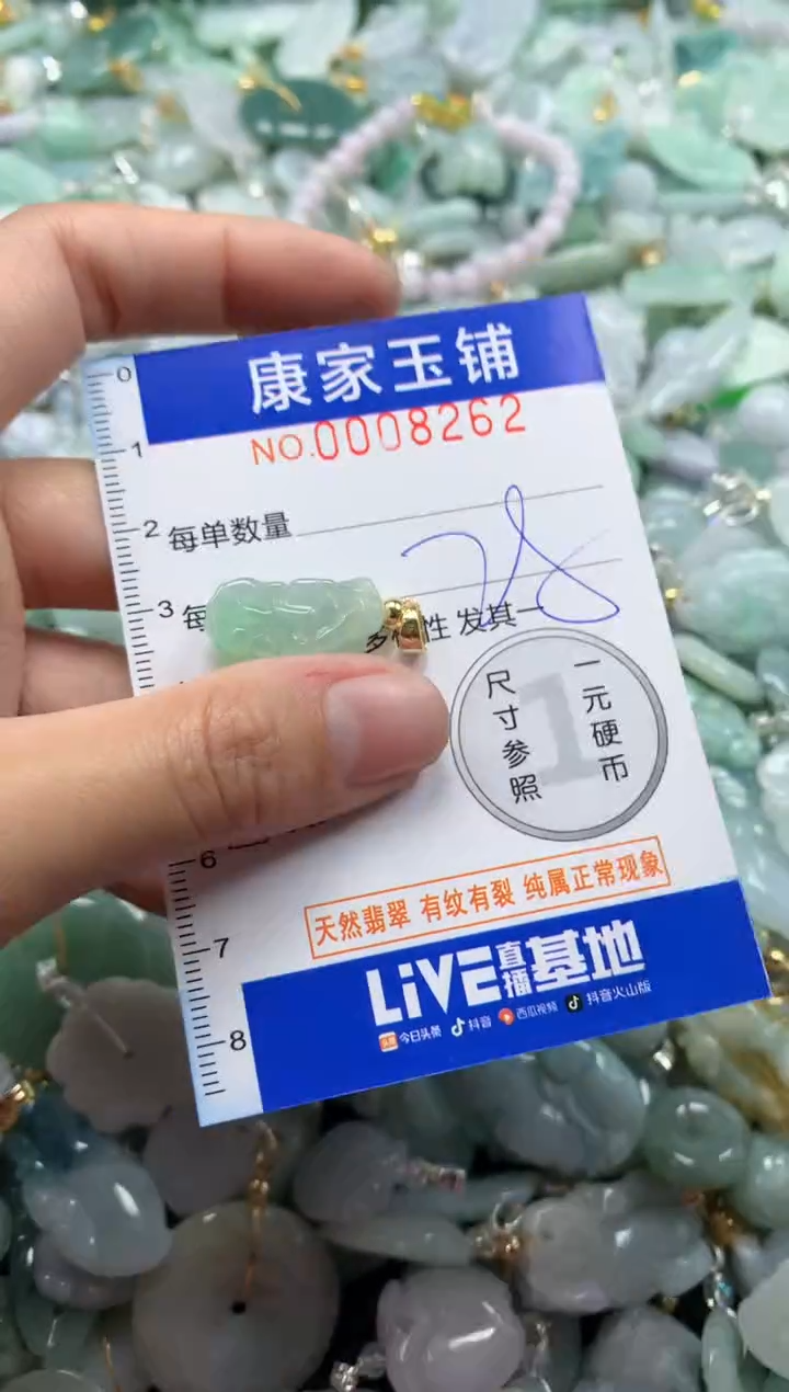 颈饰未镶嵌翡翠8262