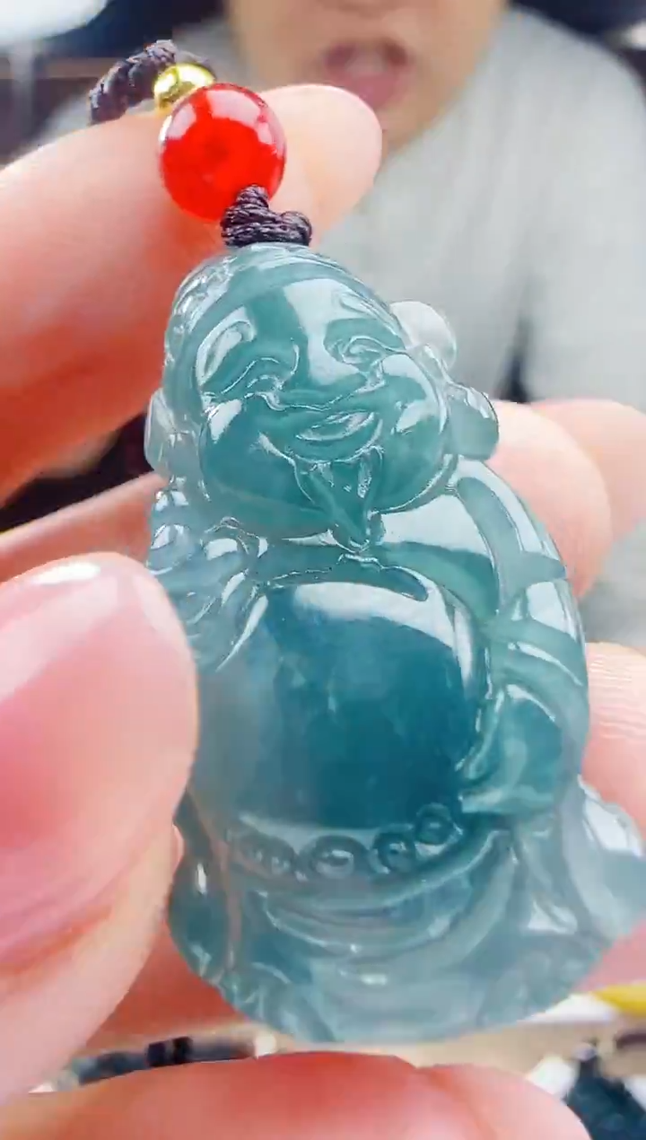 颈饰未镶嵌翡翠多样性发其一 小财神