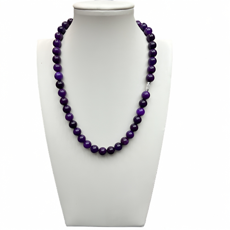 A1106紫苏国风10mm精品妈妈项链