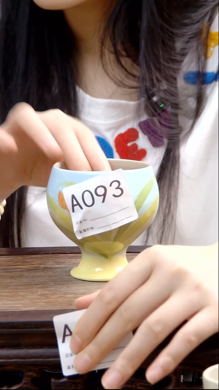 杯子景德镇陶瓷手绘杯子A275