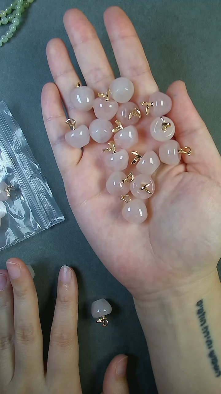 水晶珠宝半成品银S925镶嵌1