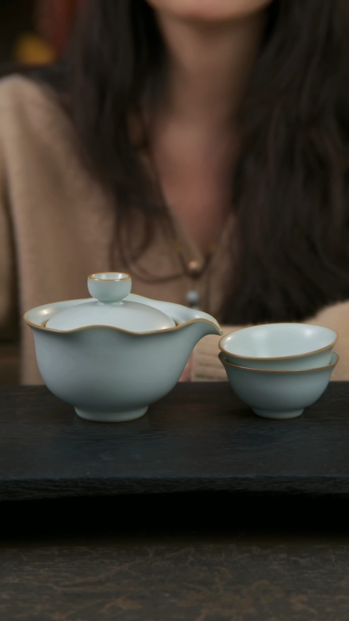 【闪购商品】杯逍遥望月（开片不开片可选，默认开片）