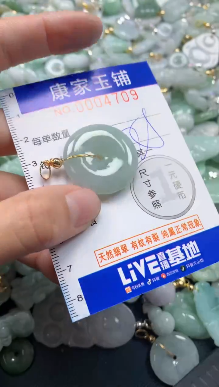 颈饰未镶嵌翡翠4709