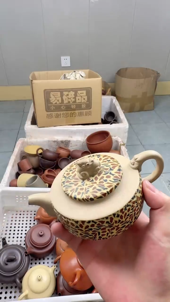 茶杯紫砂半手工紫砂壶