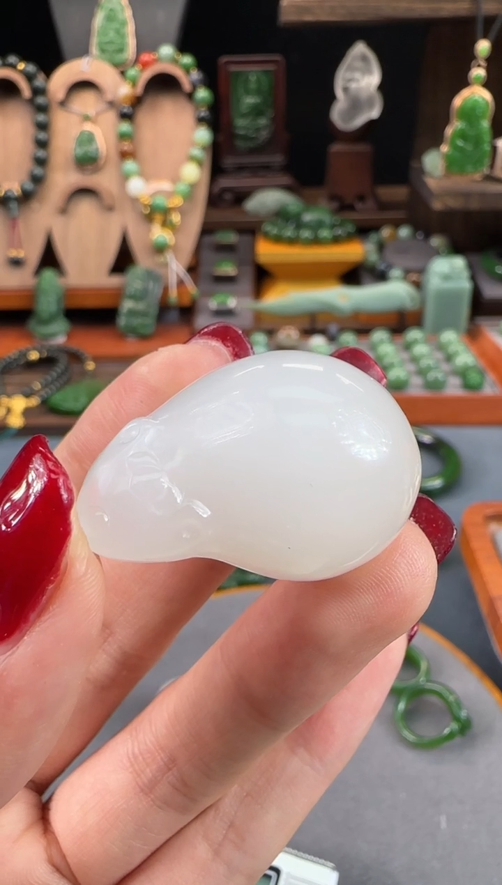 【闪购商品】和田玉吊坠未镶嵌1