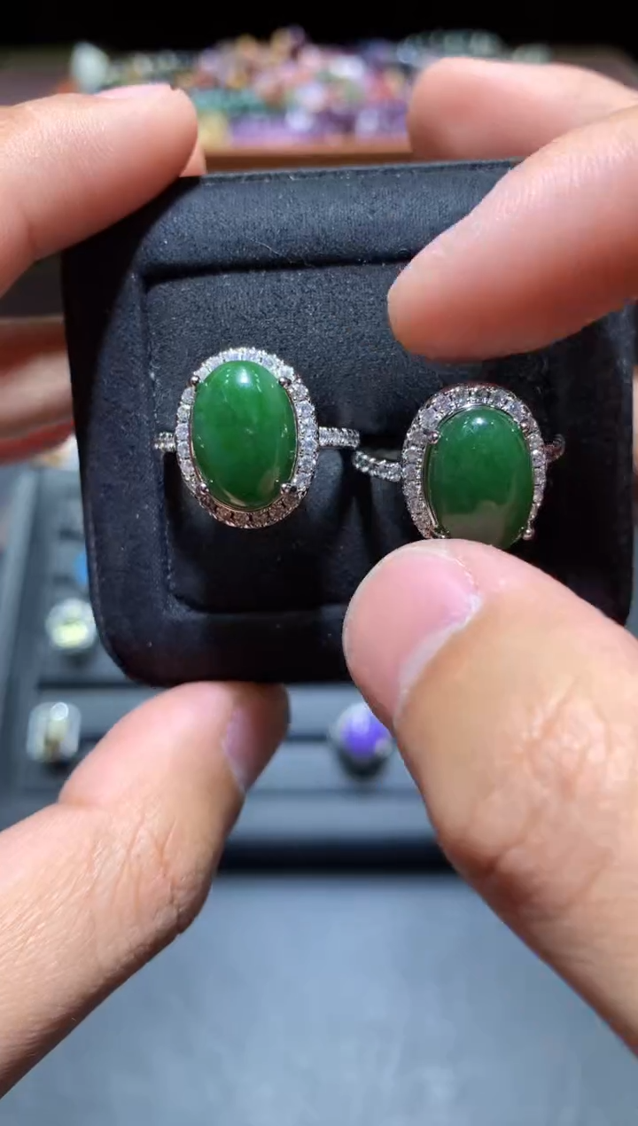 【闪购商品】和田玉戒指未镶嵌K40【多样性发其一】