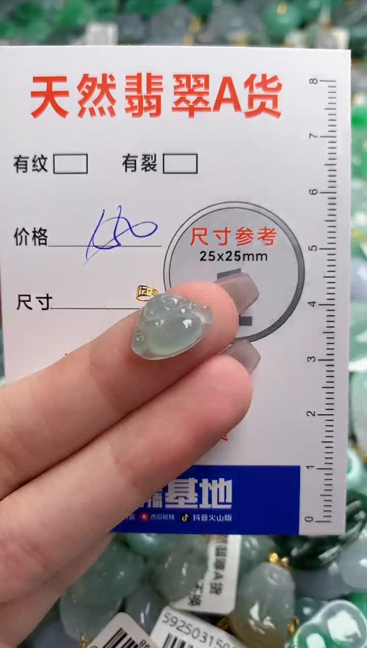 翡翠18K金镶嵌颈饰0079602870