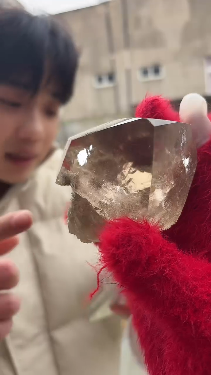 【闪购商品】水晶摆件未镶嵌茶水晶  282