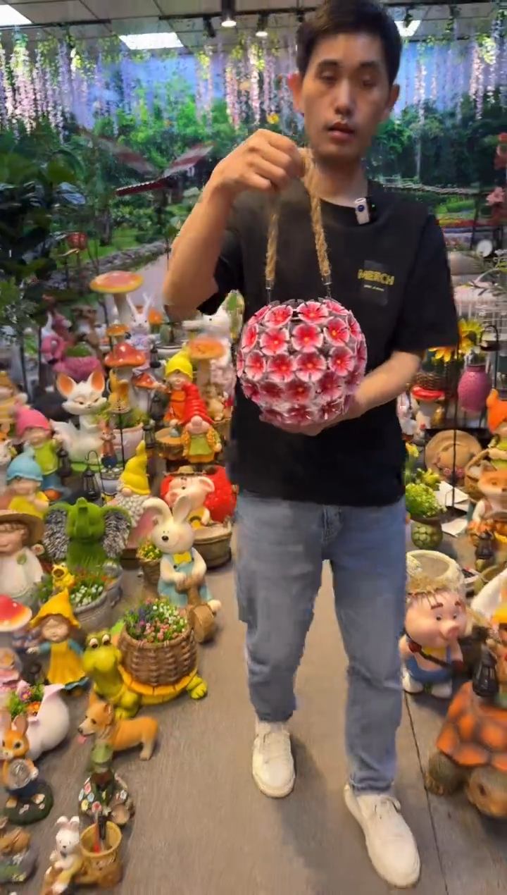 无花朵花园庭院摆件&00&