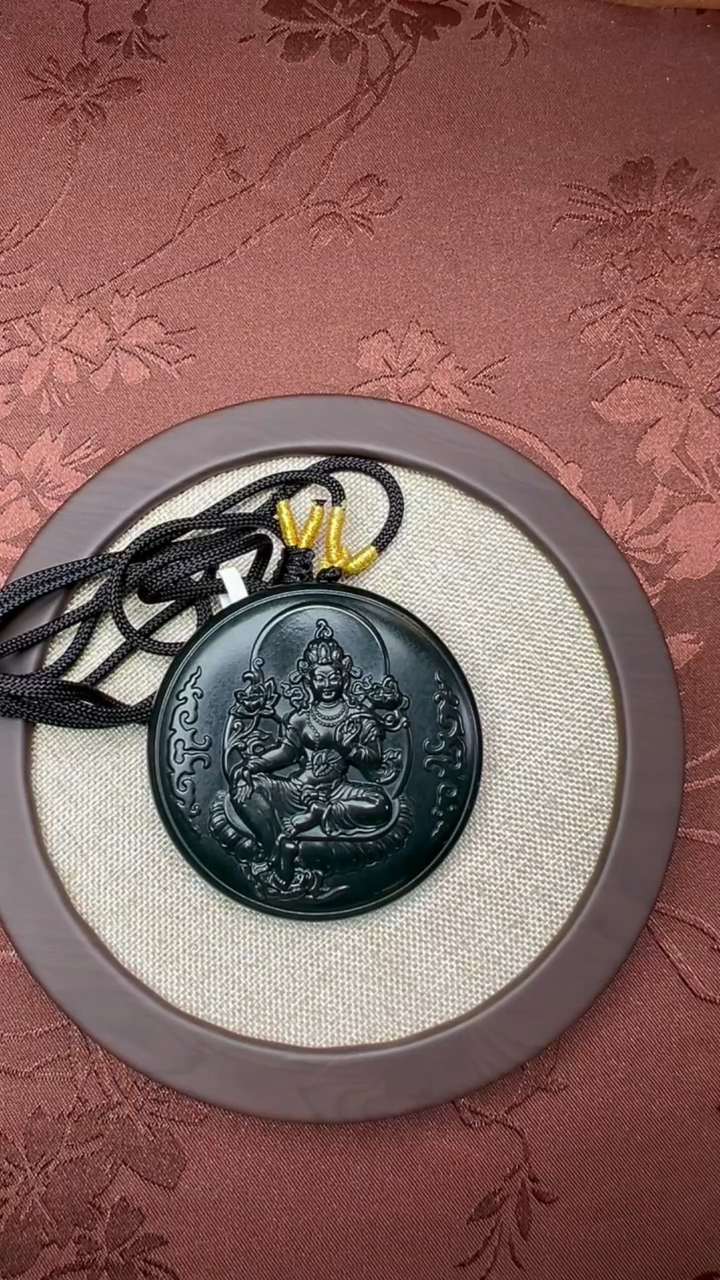 【闪购商品】和田玉吊坠(不含链)未镶嵌青玉渡母HBHT000229