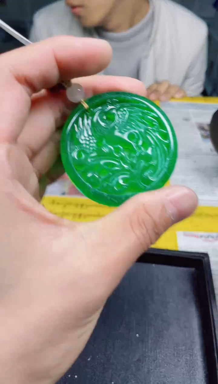 时尚精美高端圆牌153