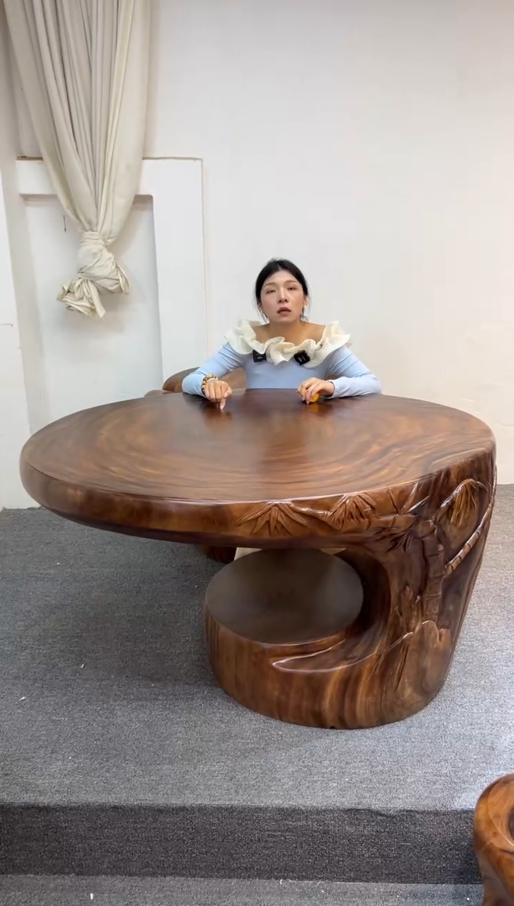 木胡桃木创意茶桌