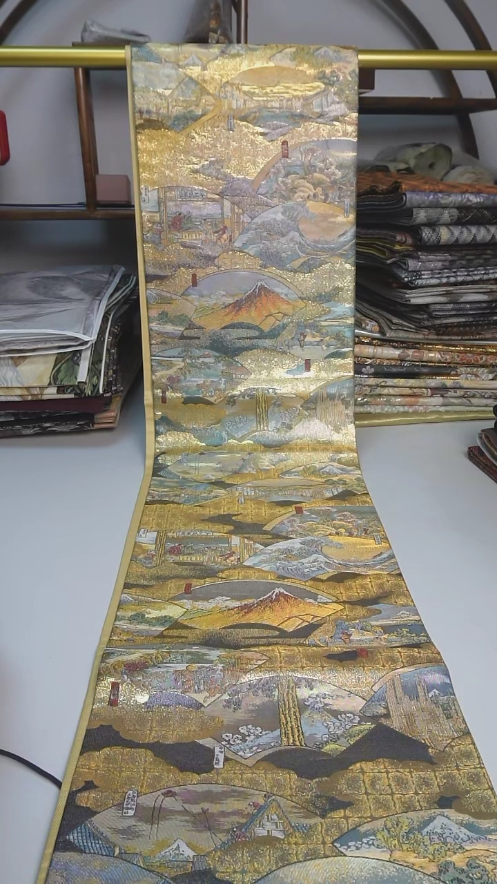 【闪购商品】织绣38西阵织全通风景