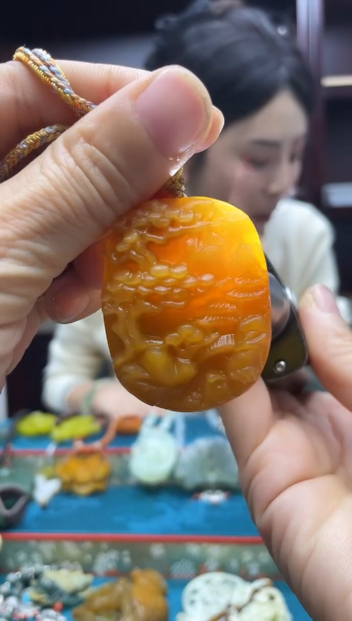 未镶嵌岫玉吊坠·多样性发*货拍一发一