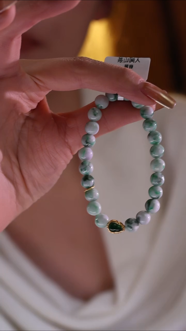 【闪购商品】翡翠手链未镶嵌*00/7翡翠
