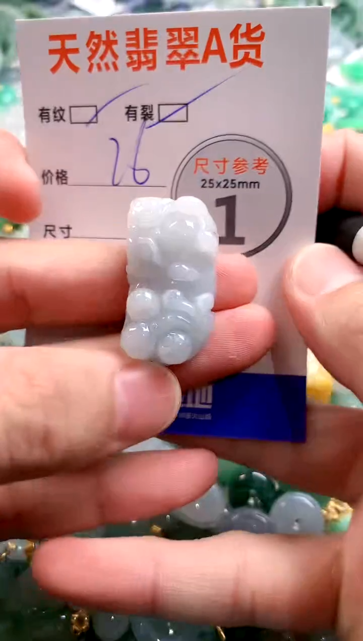 颈饰未镶嵌翡翠28102390