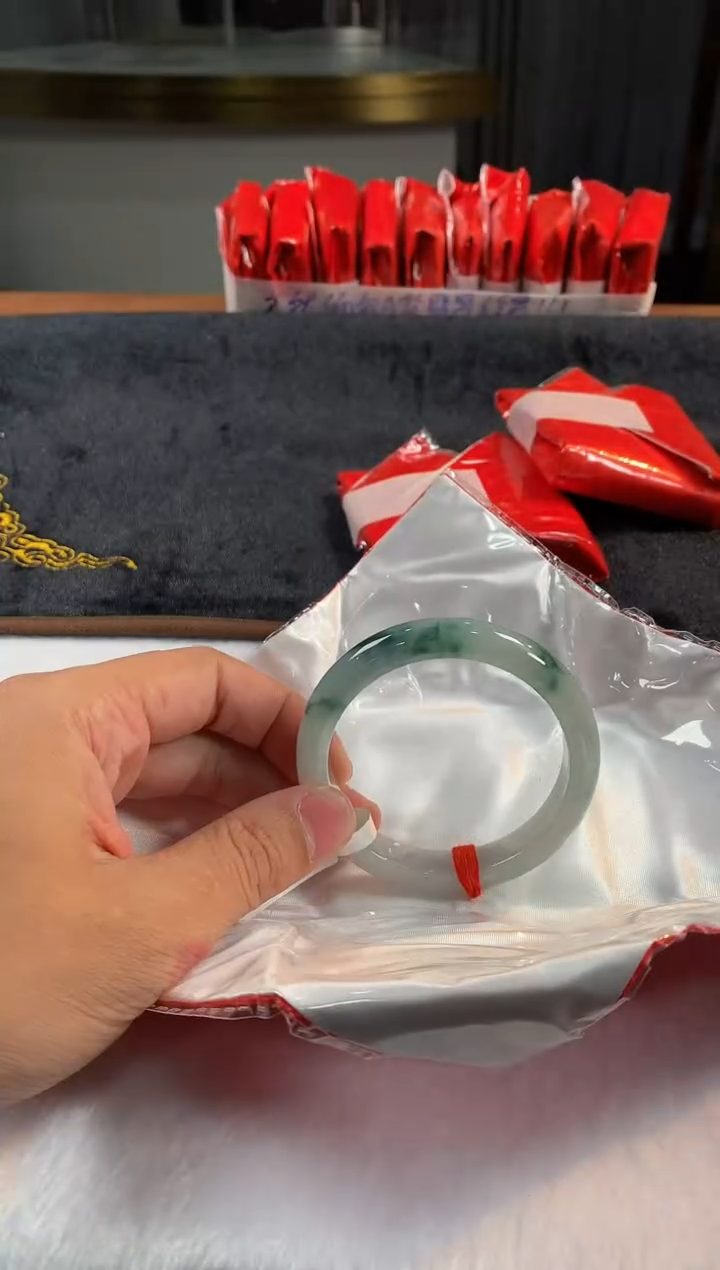 未镶嵌定制翡翠5073毛货不退不换57-58