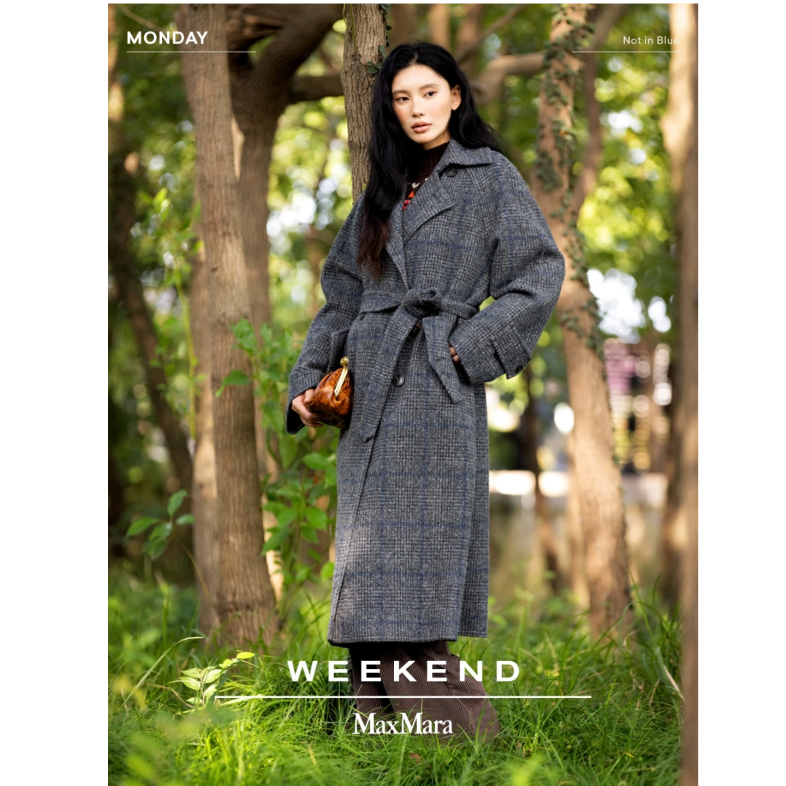 未使用 MaxMara Weekend现货 新款双排扣羊毛大衣 DY0187