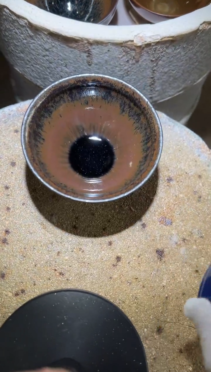 【闪购商品】茶盏见盏茶器宋钰龙窑柴烧20号